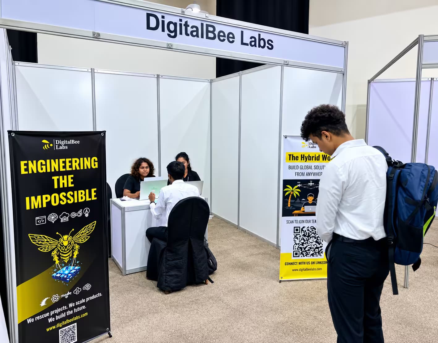 DigitalBee Labs team meeting future engineering talent