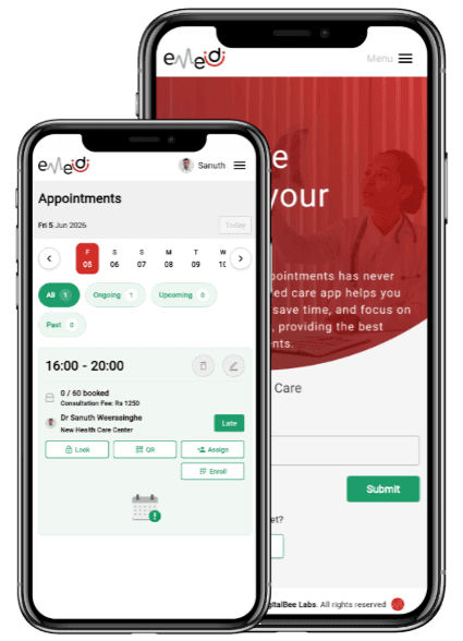 eMed Care doctor and healthcare apps on iPhone