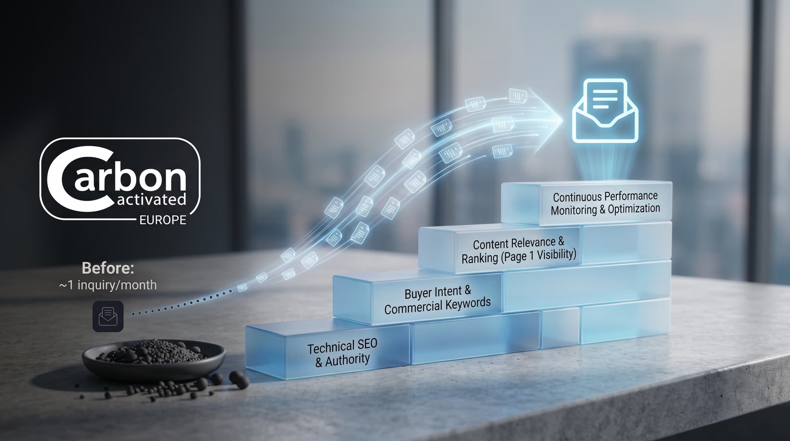 From Low Visibility to Search Leadership: The SEO Success Story of Carbon Activated Europe